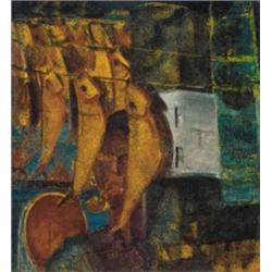 Derkovits Gyula (1894-1934): Halász, 1927