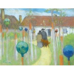 Rippl-Rónai József (1861-1927): Az én házam (Kaposvári otthonom, Családi ház, Ödön öcsém háza, Nyári