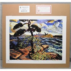 Two limited edition group of seven prints including  The Canoe  by Tom Thomson and Arthur Lisner  Se