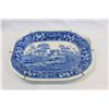 Image 2 : GERMAN DOME CLOCK AND ANTIQUE COPELAND SPODE PLATTER
