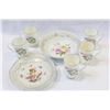 Image 2 : BONE CHINA COFFEE MUGS AND GERMAN BERRY BOWL AND PLATE SET