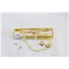 Image 2 : EXTRA LONG PEARL NECKLACE EARRINGS AND PEARL LADIES WATCH