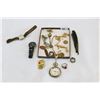 Image 2 : MENS ESTATE LOT POCKET WATCH AS IS ANDWATCHES SHAVING KNIFE ETC