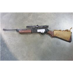 CROSSMAN PUMP ACTION AIR RIFLE WITH SCOPE