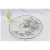 Image 2 : SILVER OVERLAY PLATTER STONE FISH PAPER WEIGHT AND CHINA PLTES