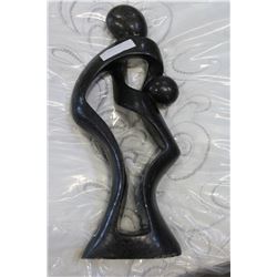 LARGE SOAPSTONE FIGURE