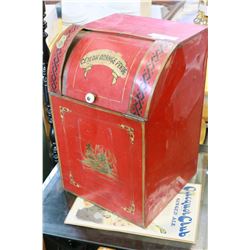ANTIQUE CEYLON ORANGE PEKOE TEA TIN