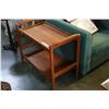 Image 1 : TWO TIER WOOD TRAY