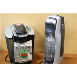 SODA STREAM AND KURIG COFFEE MAKER