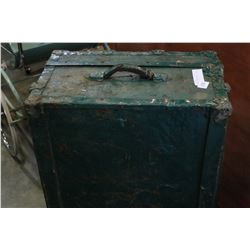 MILITARY STEAMER TRUNK