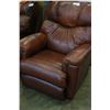 Image 2 : BROWN LEATHER LAZYBOY RECLINER