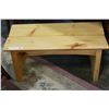 Image 1 : PINE RUSTIC BENCH