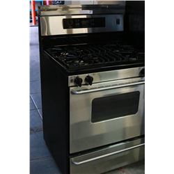 FRIDGIDAIRE GALLERY PRFESSIONAL SERIES STAINLESS GAS STOVE WORKING