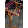 Image 2 : HOMEMADE OAK QUILTERS RACK