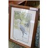 Image 1 : SIGNED AND NUMBERED PRINT OF HERON