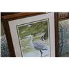Image 2 : SIGNED AND NUMBERED PRINT OF HERON