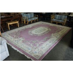 LARGE SCULPTURED ARE CARPET