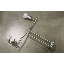 DOUBLE MODERN FLOURESCENT LIGHT