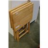 Image 1 : THREE FOLDING TV TRAYS