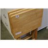 Image 2 : THREE FOLDING TV TRAYS