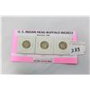 Image 2 : US INDIAN HEAD BUFFALO NICKELS