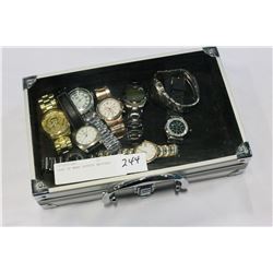 CASE OF MENS ESTATE WATCHES