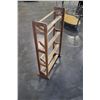 Image 2 : FOUR TIER OAK DVD/CD SHELF