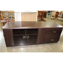 ESPRESSO FINISH COMPONENT STAND