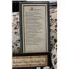 Image 2 : TWO INSPIRATIONAL FRAMED PICTURES