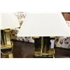 Image 2 : PAIR OF BRASS TABLE LAMPS