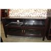 Image 1 : MODERN GLASS DOOR ENTERTAINMENT STAND