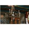 Image 1 : LARGE BRUSHED NICKLE CHANDELIER RETAILS $600
