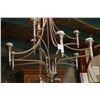 Image 2 : LARGE BRUSHED NICKLE CHANDELIER RETAILS $600