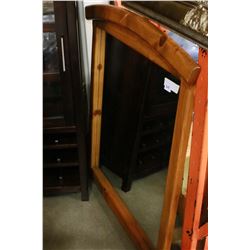 PINE WALL MIRROR