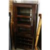 Image 1 : MODERN GLASS DOOR WINE CABINET