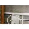 Image 2 : WHITE METAL MODERN DOUBLE SIZE BEDFRAME