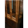 Image 2 : OAK GLASS DOOR DISPLAY CABINET