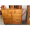 Image 1 : TALL PINE 9-DRAWER DRESSER