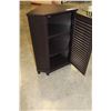 Image 2 : ESPRESSO FINISH LOUVRED DOOR CORNER UNIT