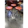 Image 2 : THREE SWIVEL BARSTOOLS