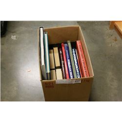 BOX OF HISTORY BOOKS