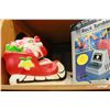 Image 2 : VINTAGE CHRISTMAS LIGHT U[P ORNAMENT AS NEW IN BOX ROCK TUMBLER