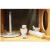 Image 1 : LOT OF MARBLE KITCHEN WARE