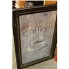Image 2 : TWO FRAMED COFFEE PRINTS