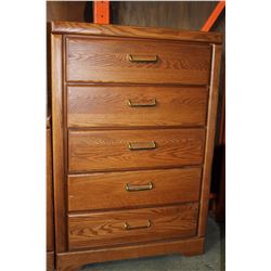 5-DRAWER PALLISAR HIGHBOY DRESSER