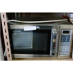 SYLVANIA STAINLESS MICROWAVE