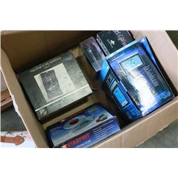 BOX OF VARIOUS NEW ITEMS
