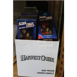 BOX OF COLLECTORS EDITION STAR TREK MOVIE SETS