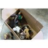 Image 2 : TWO BOXES OF PAPER MACHE FIGURES AND COLLECTIBLES