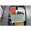 Image 2 : TOTE OF VINTAGE HARDCOVER BOOKS